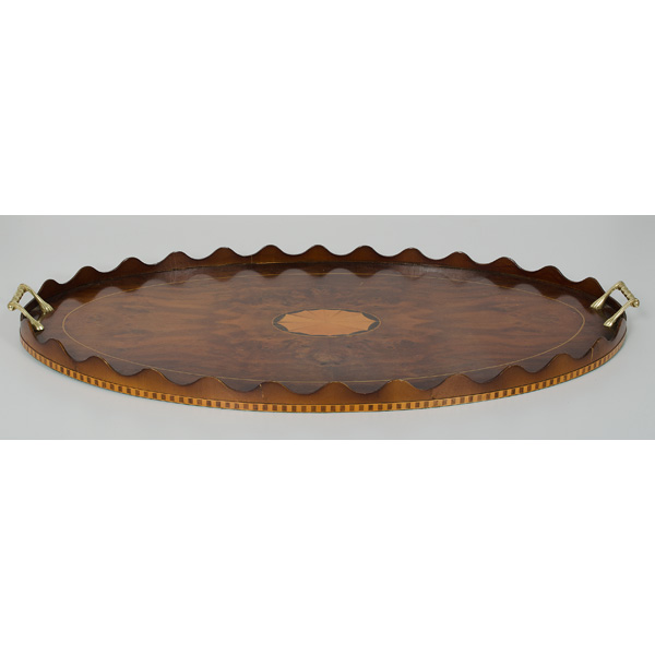 Regency style Inlaid Tray English 1602db