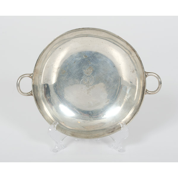 Jolliffe Silver Plated Dish A two handled 160301
