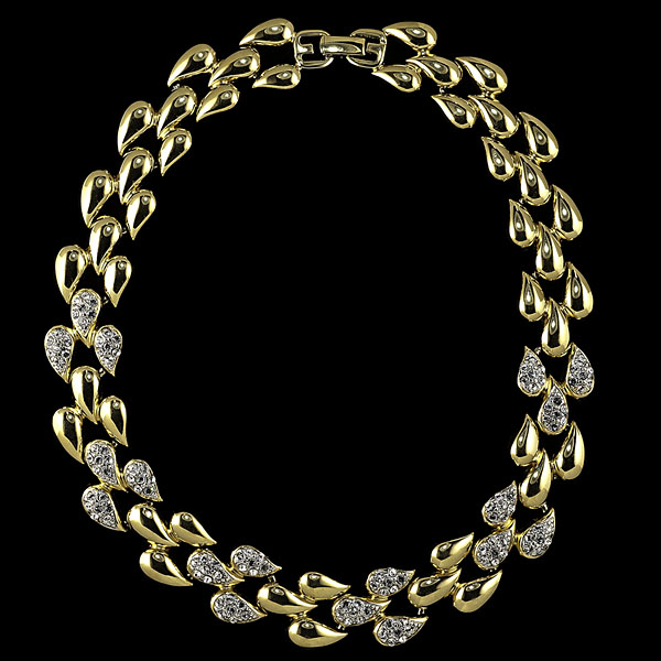 1980 Givenchy Classic Necklace 16035a
