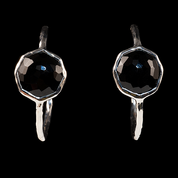 Ippolita Onyx Earrings Ippolita hammered 16039d