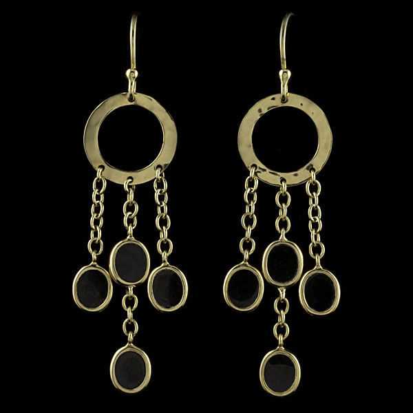 Ippolita 18k Onyx Earrings Ippolita 18k 16039e