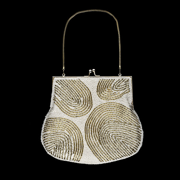 Evening Bag with Bugle Beads Small
