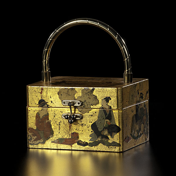 Orientalist D coupage Box Purse 1603b3