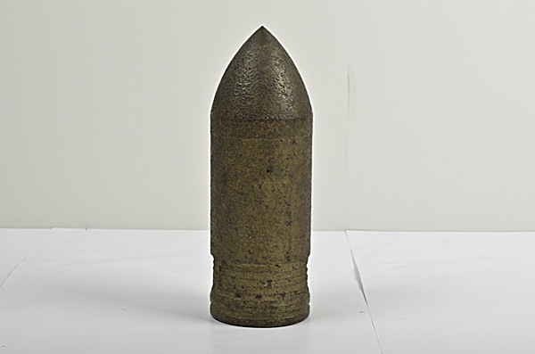 US Civil War Projectile 10'' tall