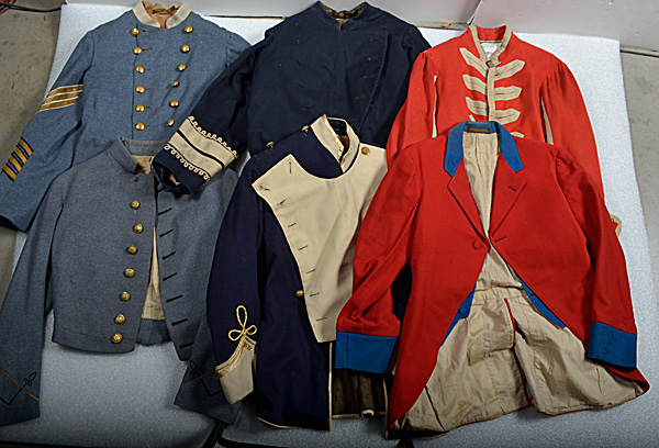 Theatrical Uniform Coats Lot of 160417