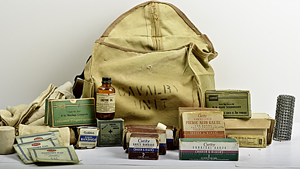 U.S. WWI Cavalry Unit Medical Pack with