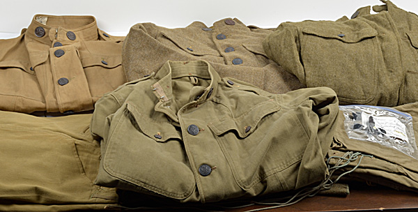 US WWI Uniforms Lot of Four Lot 16047d