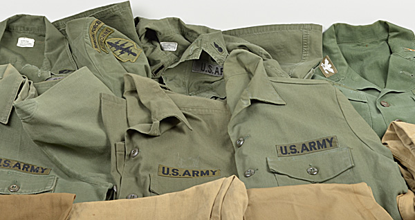 US Military Uniforms Pieces Lot
