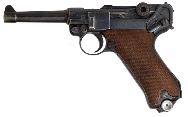  German WWI Erfert Luger P 08 Pistol 160486