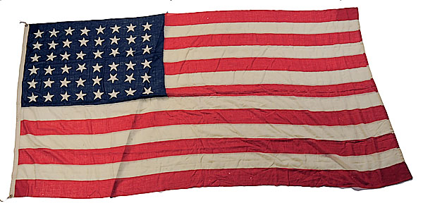 48 Star American Flag Purportedly 1604e8