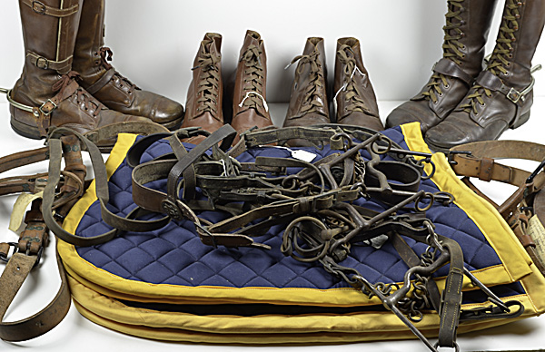 US WWI WWII Cavalry Items Large 160505