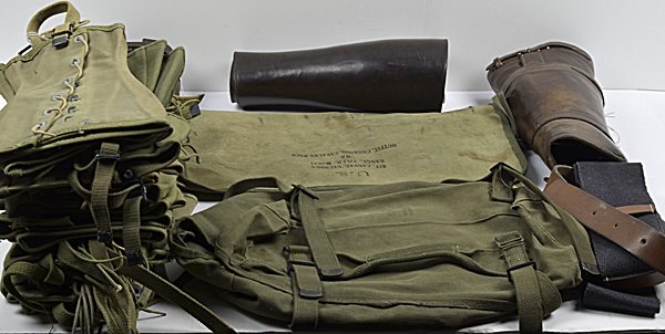 Assorted WWI & WWII Field Gear