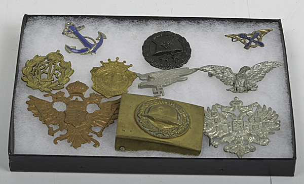 Assorted Military Medals and Pins