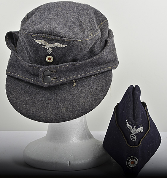 German WWII Luftwaffe M-43 Cap and Naval