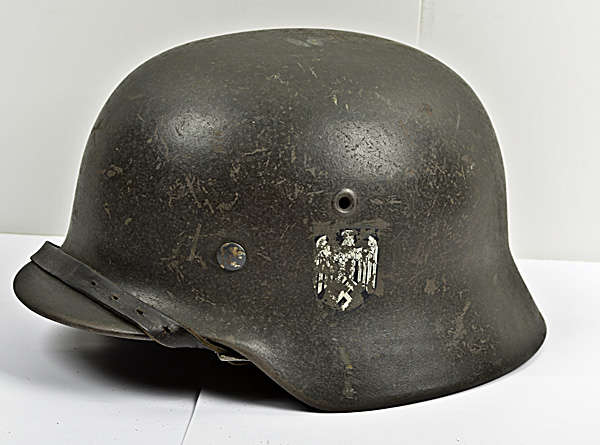 German WWII M 40 Army Helmet with 160526