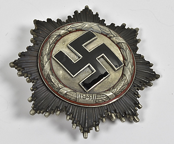 German WWII German Cross in Silver 160534