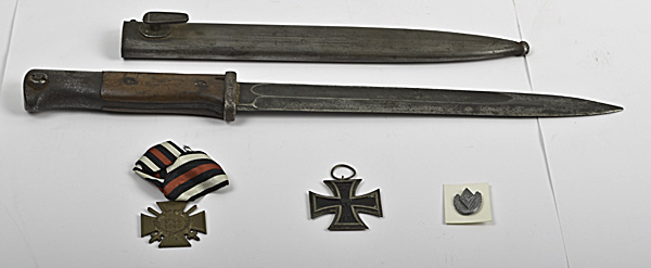 German WWI and WWII Bayonet And 160549
