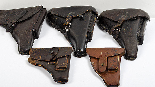 WWII German Military Pistol Holsters