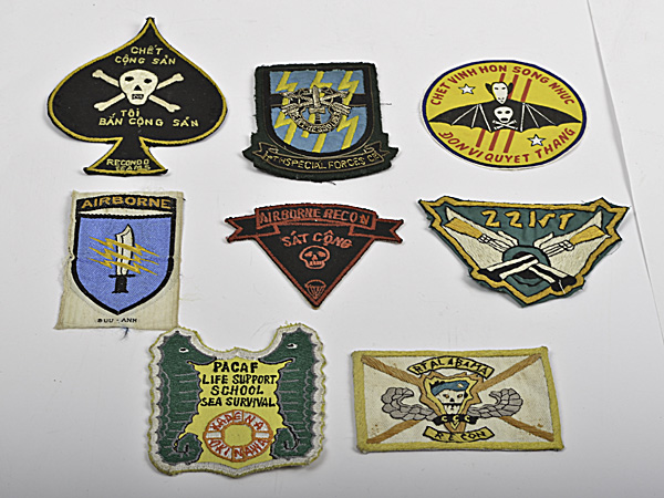 US Vietnam War Patches Lot of Eight 160604