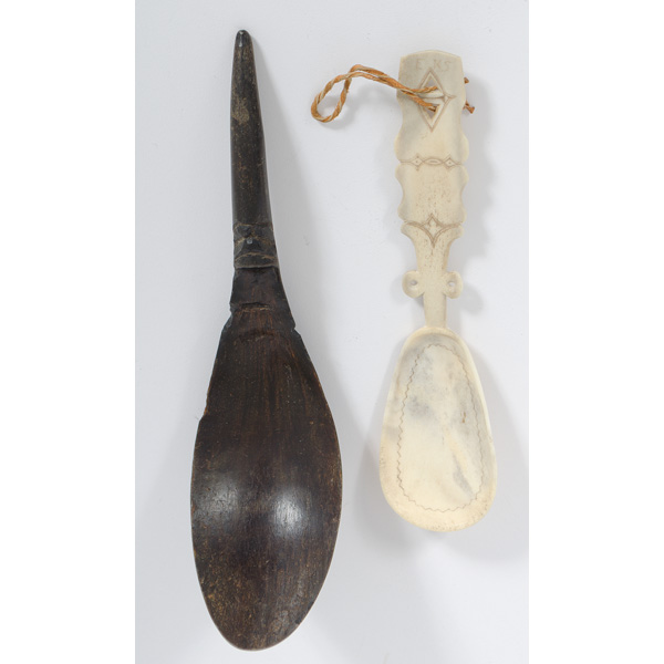 Lapp Bone Spoon and Northwest Coast