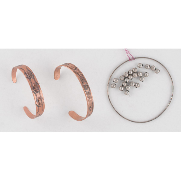 Navajo Copper Curio Trade Bracelets 16065e