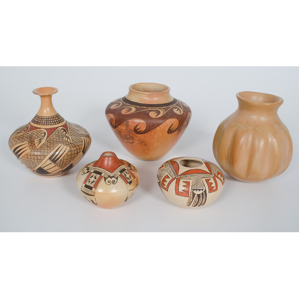 Nampeyo Family Pottery lot of 5 1606c2