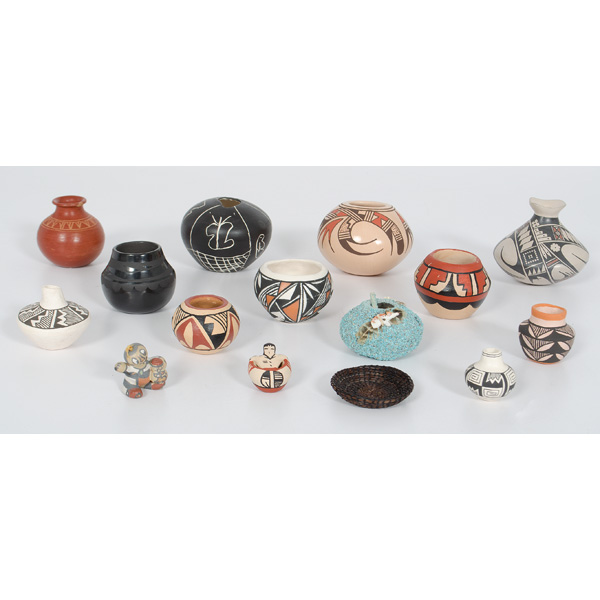 Collection of Pueblo Miniature