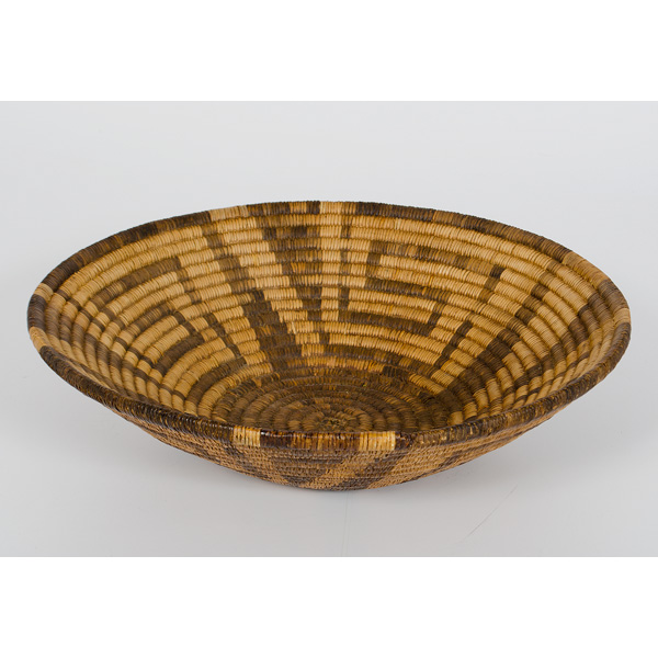 Pima Basket basket woven with a meandering