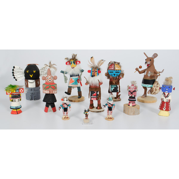 Collection of Hopi Miniature Katsina 16070b