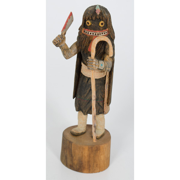 Hopi Katsina Soyoko Ogre Woman 16070d