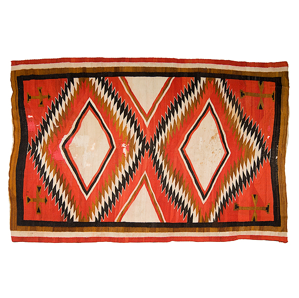 Navajo Transitional Weaving hand-spun