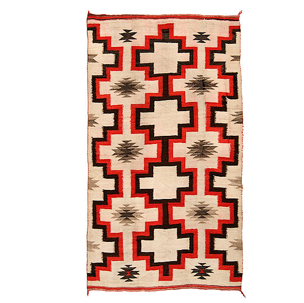 Navajo Transitional Weaving hand spun 16071f