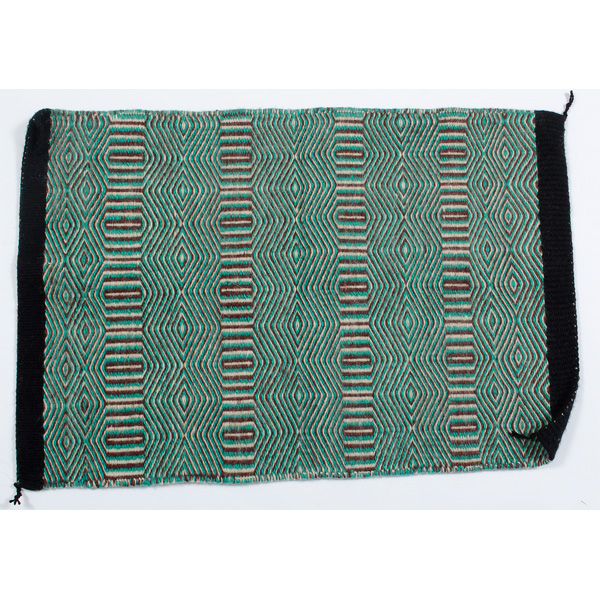 Navajo Double Saddle Blanket woven