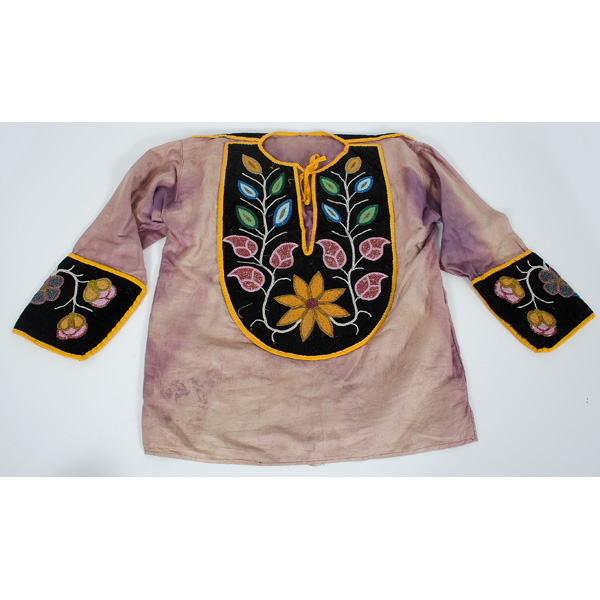 Chippewa Beaded Dance Shirt thread sewn 16077b