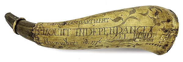 Engraved Mt Independence Powder 16079b