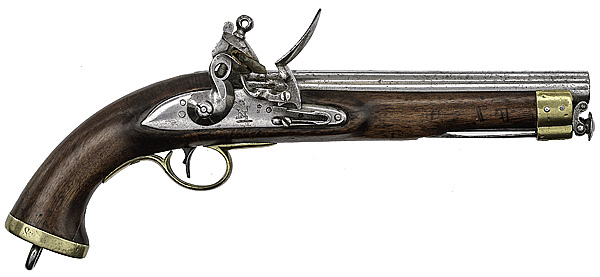 European Military Flintlock Pistol 1607c4