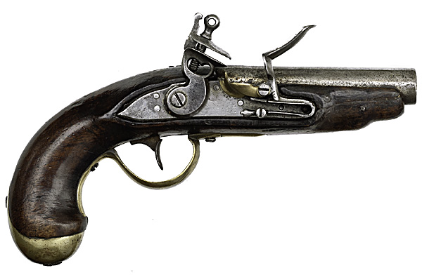 European Flintlock Pistol .70 caliber