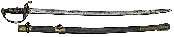 Confederate Officer s Sword Attributed 160849