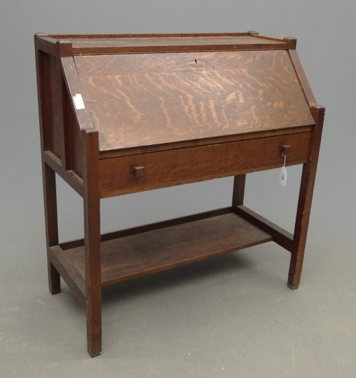 Mission oak desk. 36'' W 18'' D