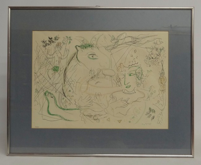 Marc Chagall lithograph #21/300