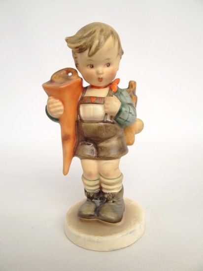Hummel figurine boy with backpack