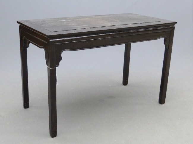 Asian ebonized table Top 25  16304c