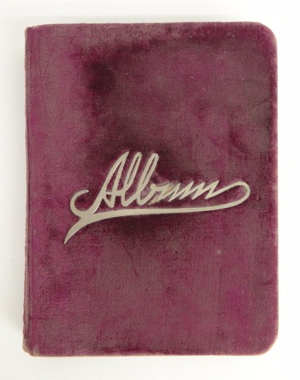 Early Penna autograph album with 16307d