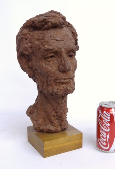 Bust of Lincoln. 14 1/2'' Ht.