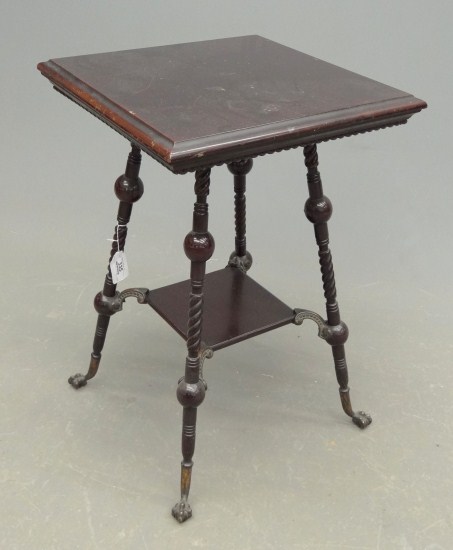 Victorian parlor table. Top 19''