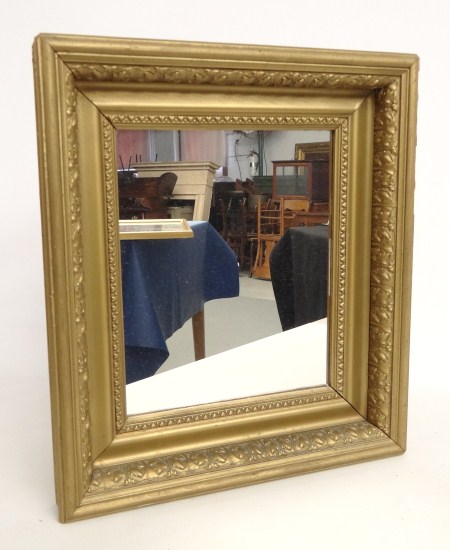 19th c. frame with mirror. Sight