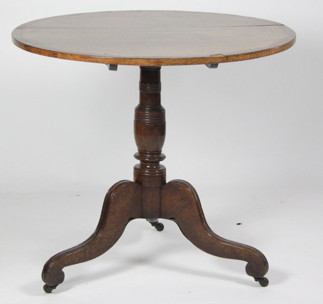 A George IV oak occasional table 163377