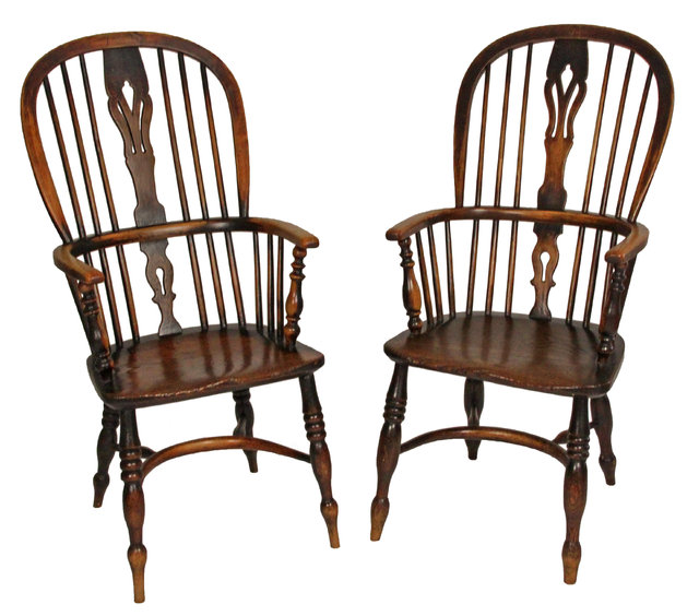A pair of 19th Century ash and 16338f