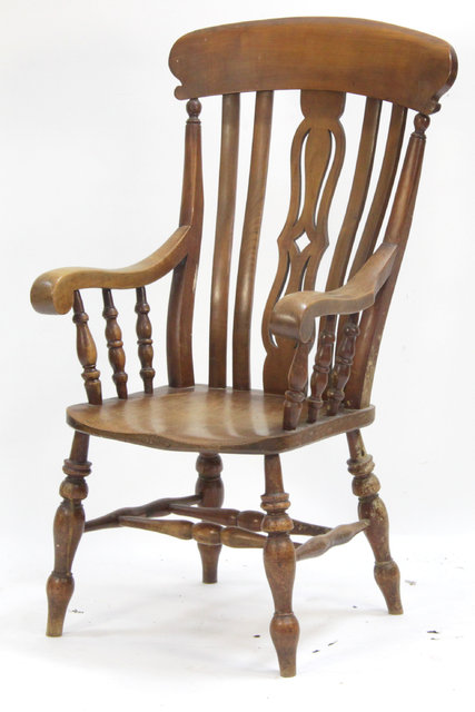 A Windsor type armchair