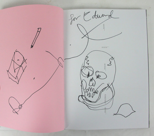 Damien Hirst AARNO LOVE LOSTcataloguesigned